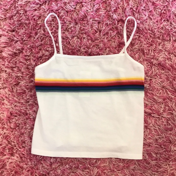 Brandy Melville Tops - Brandy Melville RAiNbOw Tank Top